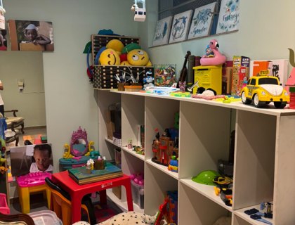 Ambiente lúdico para atendimento infantil