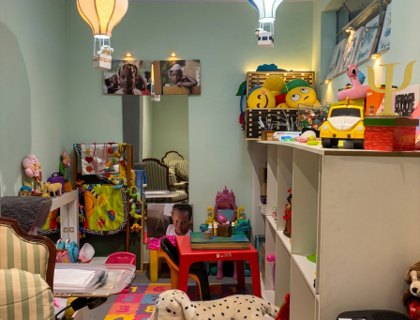 Espaço infantil do consultório